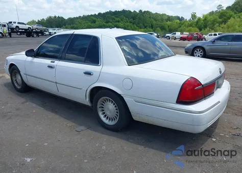 2002 Mercury Grand Marquis Ls from USA, damaged, VIN 2MEFM75W22X656952